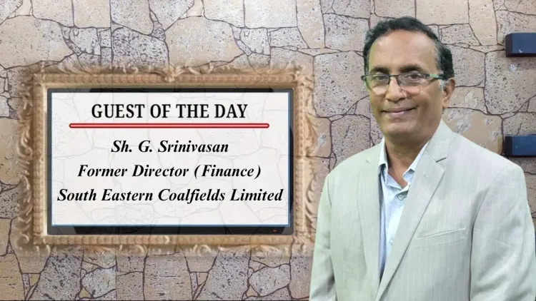 WCL संवाद", भाग – 133 (A knowledge sharing series), Topic: Finance, Sh. G. Srinivasan, Former DF
